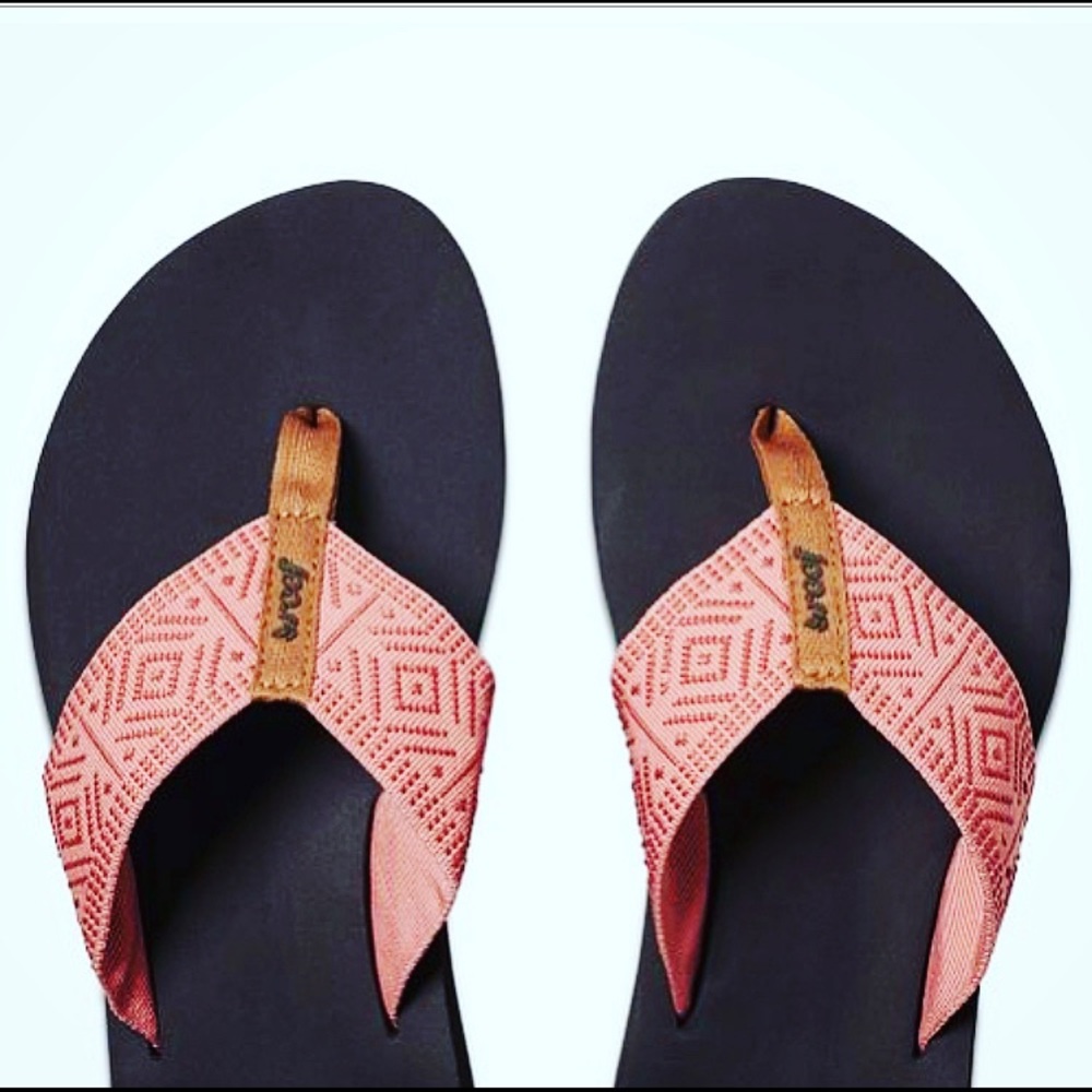 REEF Spring Woven Women's Flip Flop Sandals sz:6